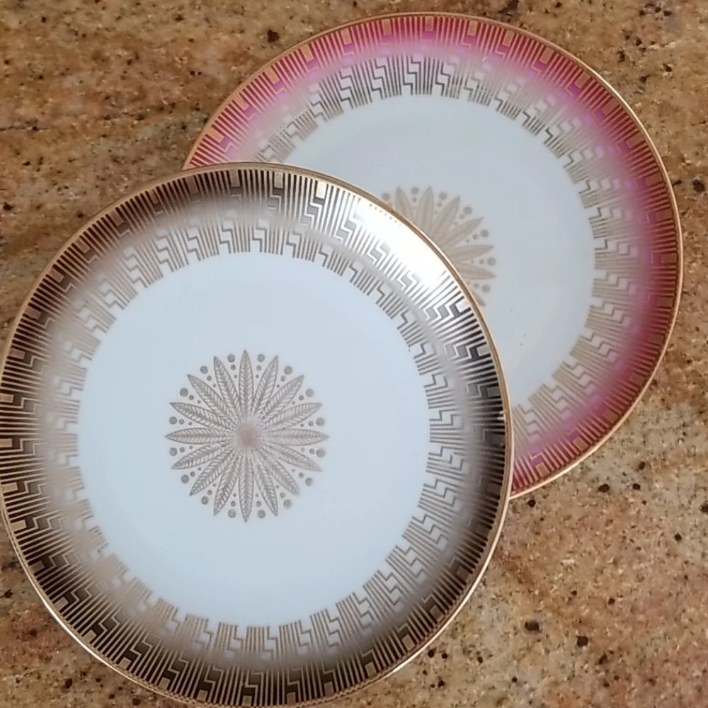 VTG Winterling Bavarian  Porcelain Dessert Plates